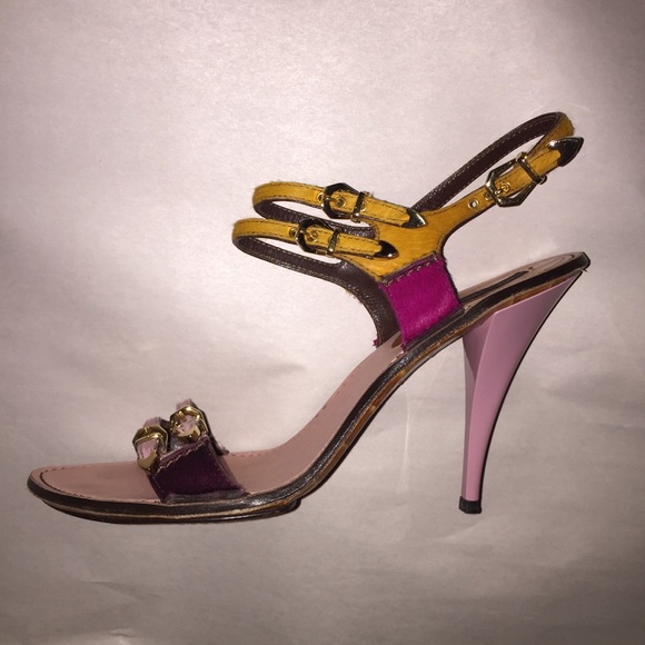 auth LOUIS VUITTON size 40.5 pony hide /crocodile - Picture 2 of 8